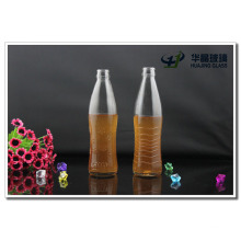 300ml 10oz Glass Orange Juice Bottle